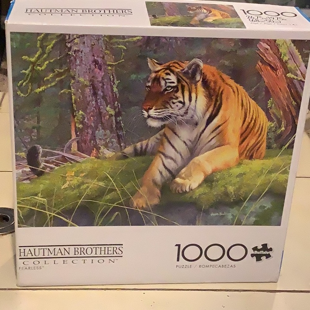 Hautman Brothers Tiger Puzzle 1000 Pieces